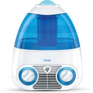 Vicks Starry Night Filtered Cool Mist Humidifier, Medium to Large Rooms, 1 Gallon Tank ? Cool Mist Humidifier for Baby and Kids Rooms with Light Up Star Night Light Display, Works