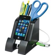 Victor PH600 Smart Charge Pencil Cup, Tablet Holder, Kindle Holder, with USB Hub