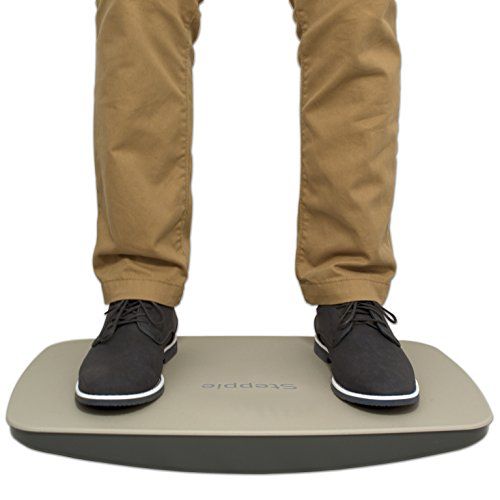  Victor Steppie Balance Board, 22-1/2 by 14-1/2 by 2-1/8, 2 Tone Gray