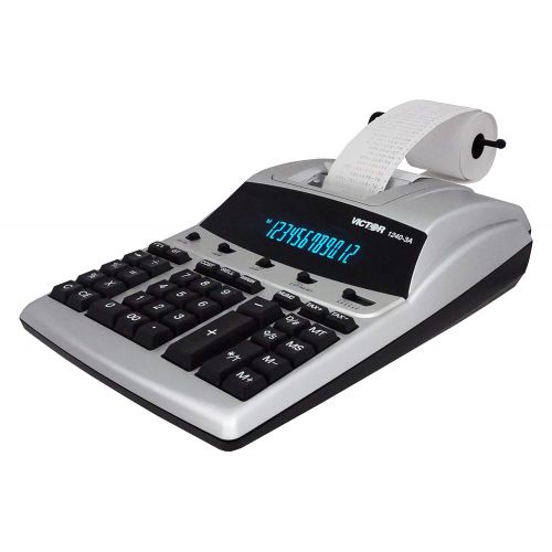  Victor 1240-3A 12 Digit Heavy Duty Commercial Printing Calculator