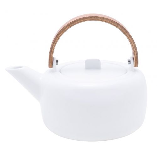  Victor & Victoria Curl Teapot with Bentwood Handle