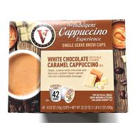 Victor Allen Indulgent White Chocolate Caramel Cappuccino Single Serve Cups - 42 Count