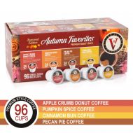 Autumn Favorites for K-Cup Keurig 2.0 Brewers,Victor Allen’s Coffee Single Serve Coffee Pods, 96 count