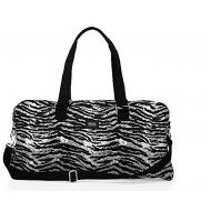 Victoria's Secret Victorias Secret PINK Zebra Monogram Carry on Weekender Duffle Bag