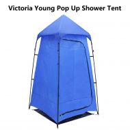 Victoria Young Camping Pop Up Shower Tent Portable Dressing Changing Tent Room Breathable Waterproof with Carrying Bag for Outdoor Beach Toilet and Indoor Photo Shoot Blue