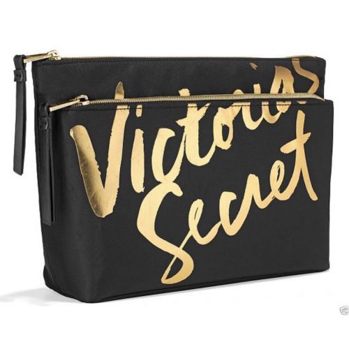  Victorias Secret VS Double Zip Bag- Pink