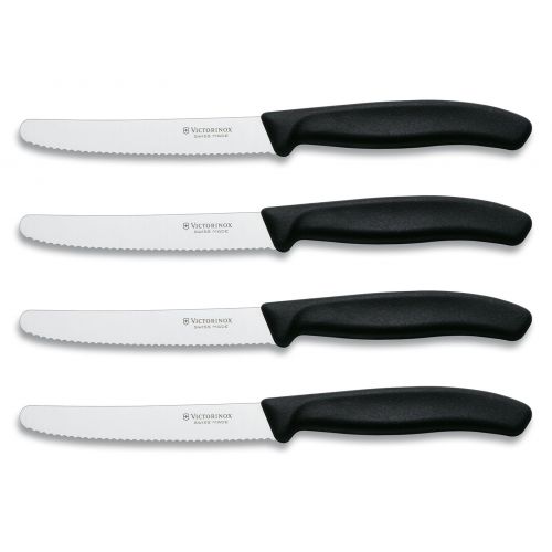  Victorinox Swiss Classic 4-Piece Serrated Steak Knife Set