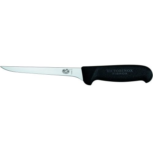  Victorinox Kuechenmesser Ausbeinmesser Fibrox schwarz 15 cm, 5.6403.15