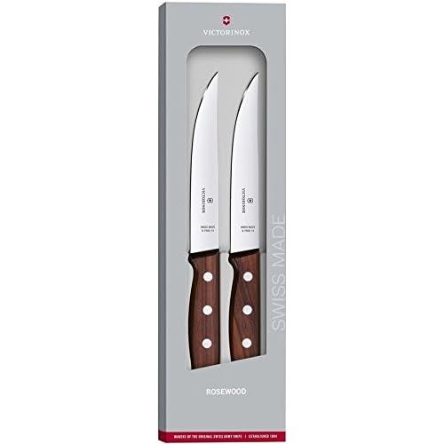  Victorinox Steakmesser-Set, Holz, Braun 20 x 1 x 3.3 cm, 2-Einheiten