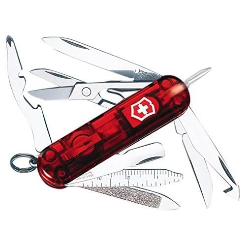  Victorinox Swiss Army Multi-Tool, Midnite MiniChamp Pocket Knife