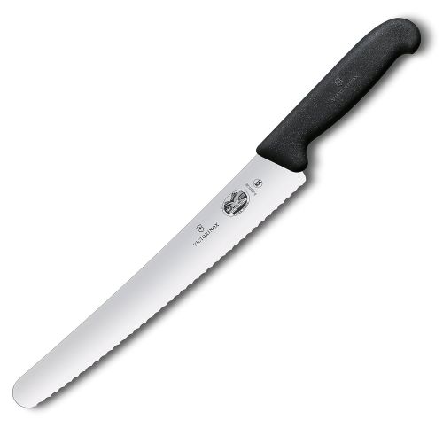  Victorinox-Swiss-Army-10-1/4 Serrated Bread Knife with Fibrox Handle