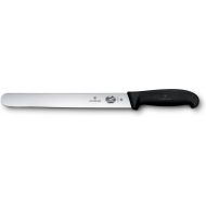 Victorinox-Swiss-Army-Cutlery Fibrox Pro Slicing Knife, Round Tip, 10-Inch