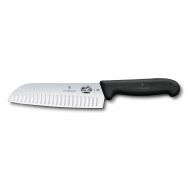 [아마존베스트]Victorinox Fibrox Pro Santoku Knife, 6.7 inches, Black