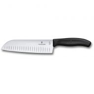 [아마존베스트]Victorinox VIC-5.2523.17US2 Fibrox Pro Santoku 7 Granton Blade 1½ width at handle Black,Multi