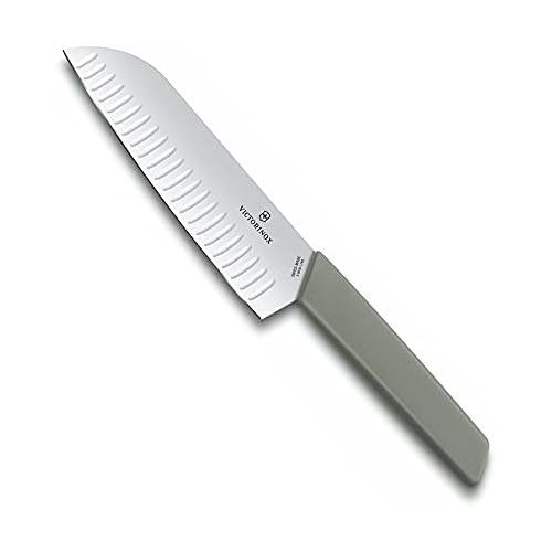  [아마존베스트]Victorinox 6.9056.17K6B Fluted Santoku Knife