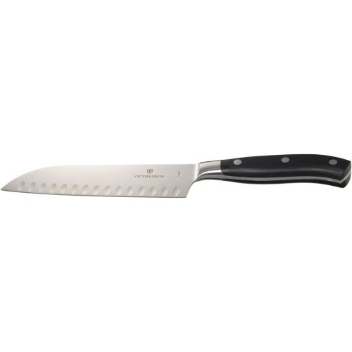  [아마존베스트]Victorinox Fully Forged Fluted Santoku Knife - 17cm blade length