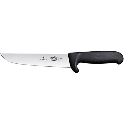  [아마존베스트]Victorinox Fibrox Knife Safety Nose Battle and Bench Knife Standard Hose, SCHWARZ18CM 18cm 5.5203.18l