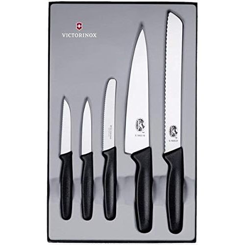  [아마존베스트]Victorinox Kitchen Set in Gift Box, black, 5 pieces