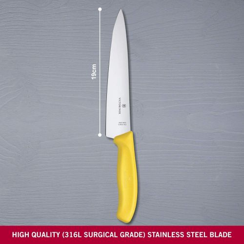  [아마존베스트]Victorinox Swiss Classic Tranchiermesser, 19cm, rostfrei, edelstahl, spuelmaschinengeeignet