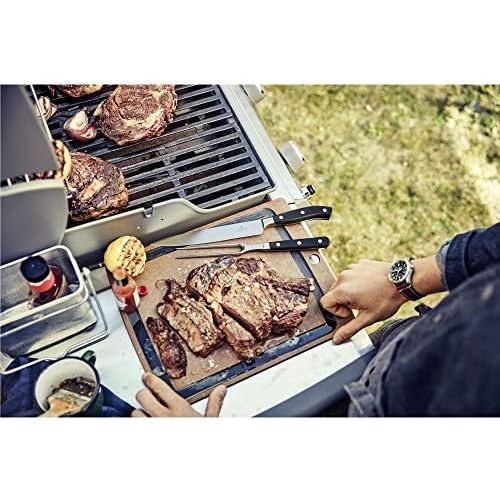  [아마존베스트]Victorinox Fully Forged Carving Set, Set of 2, Black