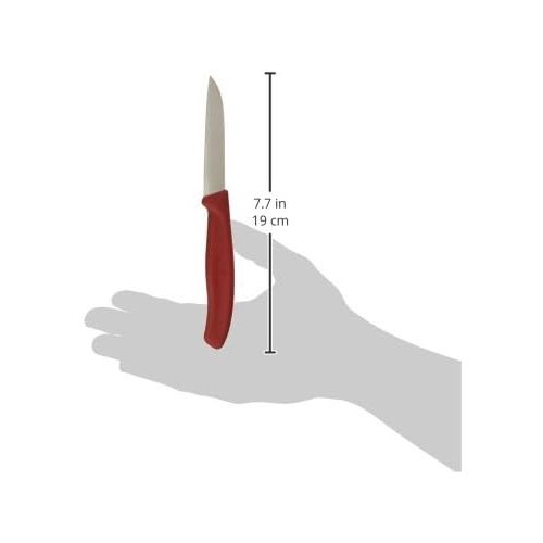  [아마존베스트]Victorinox Gemsemesser SwissClassic, 8 cm, rot