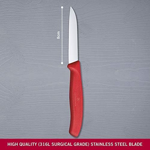  [아마존베스트]Victorinox Gemsemesser SwissClassic, 8 cm, rot