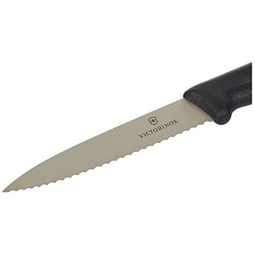  [아마존베스트]Victorinox Kitchen Knife Vegetable Knife Corrugated Nylon Black