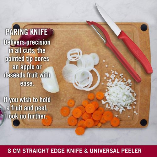  [아마존베스트]Victorinox Swiss Classic Vegetable Knife Set with Peeler