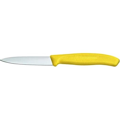  [아마존베스트]Victorinox Swiss Classic 8 cm Serrated Vegetable Knife - Medium Point - Blade Guard - Dishwasher-Safe - Set of 2