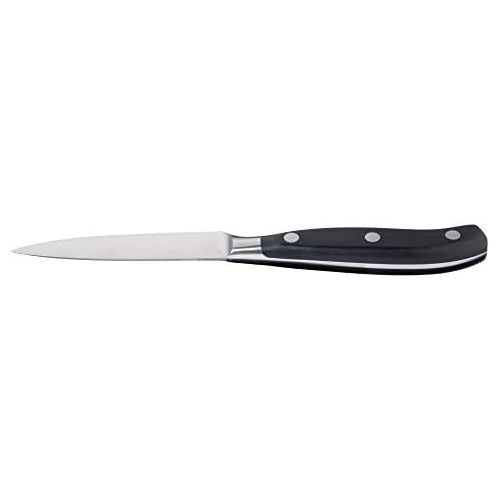  [아마존베스트]Victorinox Grand Maitre Office Knife 8 cm Forged Stainless Steel Dishwasher Safe, 10 cm, red