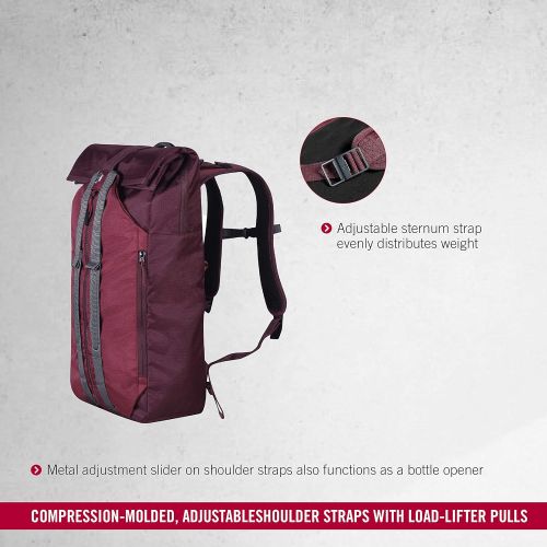  Victorinox Altmont Active Deluxe Duffel Laptop Backpack, Grey, One Size