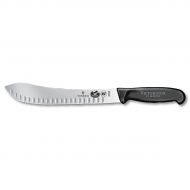 Victorinox Swiss Army Cutlery Fibrox Pro Butcher Knife, Granton Edge, 10-Inch