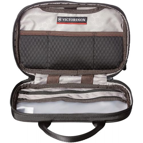  Victorinox Slimline Bi-fold Toiletry Kit, Black Logo