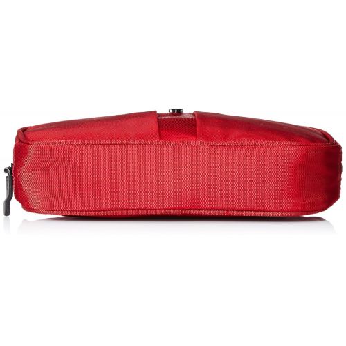  Victorinox Overnight Essentials Toiletry Kit, Red/Black Logo