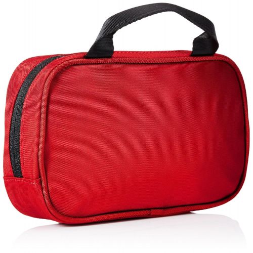  Victorinox Overnight Essentials Toiletry Kit, Red/Black Logo