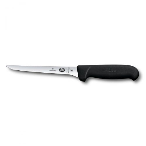  Victorinox Swiss Army Cutlery Fibrox Pro Boning Knife, Flexible Blade, 6-Inch