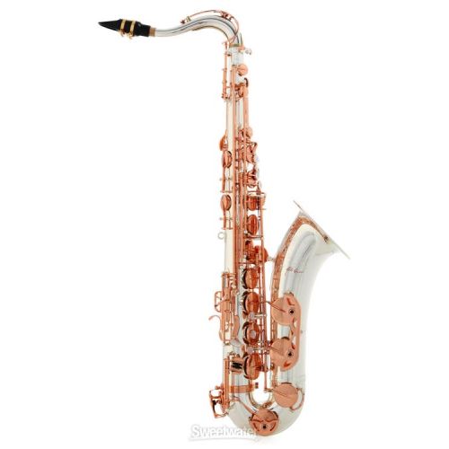  Victory Musical Instruments Revelation Series Special Edition Bb Tenor Saxophone - Silver Plated/Rose Gold with 925 Neck Demo