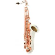 Victory Musical Instruments Revelation Series Special Edition Bb Tenor Saxophone - Silver Plated/Rose Gold with 925 Neck
