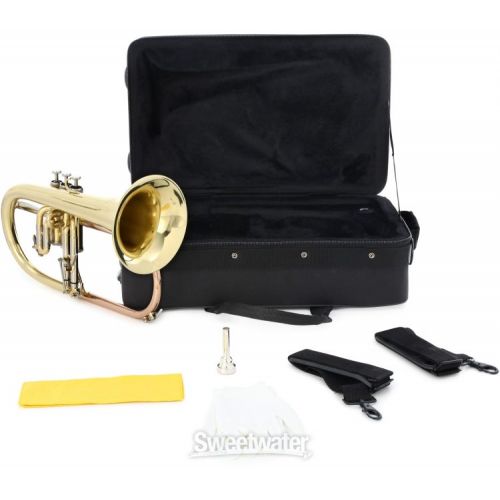  Victory Musical Instruments VFLH-TSGL Triumph Intermediate Flugelhorn - Lacquer