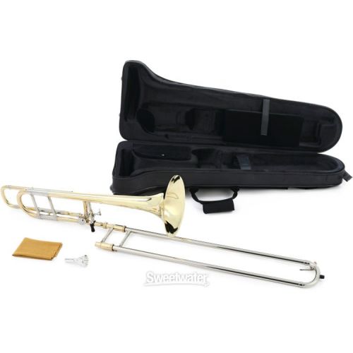  Victory Musical Instruments VSE-TRB-TSG-T Triumph Series F Attachment Trombone - Lacquer Demo