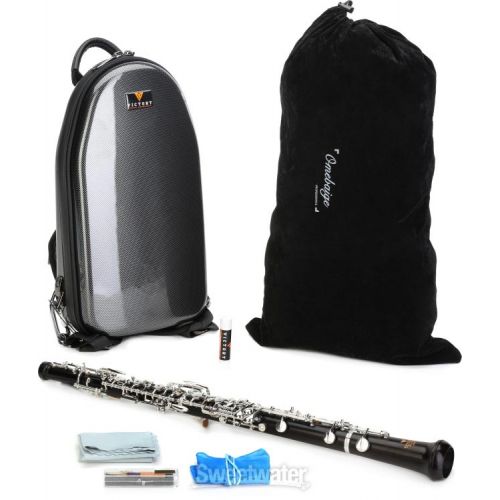  Victory Musical Instruments Crown Series Intermediate Oboe - Silver-plated Keys