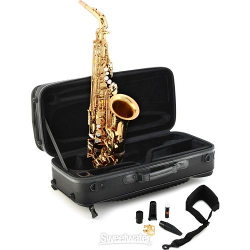  Victory Musical Instruments Revelation Series Professional Alto Saxophone - Gold Lacquer