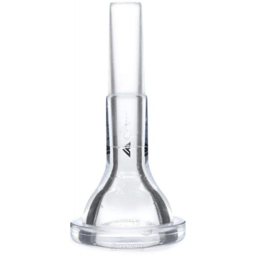  Victory Musical Instruments Ozbone Series Small Shank Trombone Mouthpiece - 6.5AL, Clear Plastic