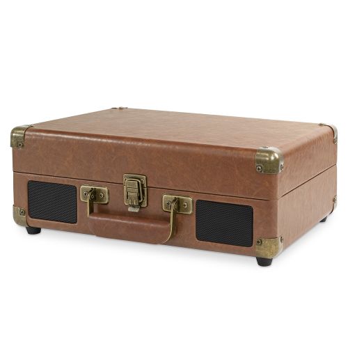  Victrola Suitcase Record Player with 3-speed Turntable