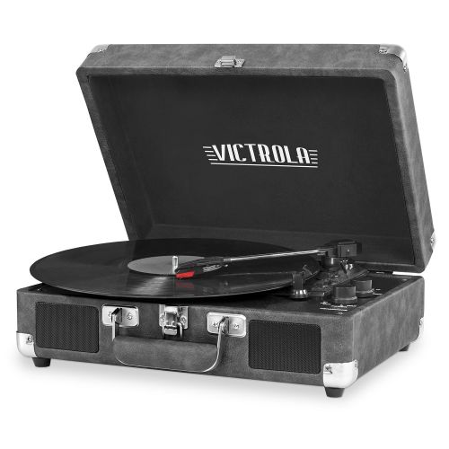  Victrola Bluetooth Suitcase Record Player with 3-speed Turntable