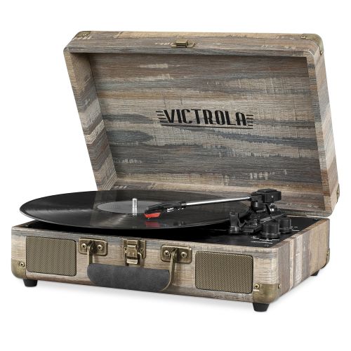  Victrola Bluetooth Suitcase Record Player with 3-speed Turntable