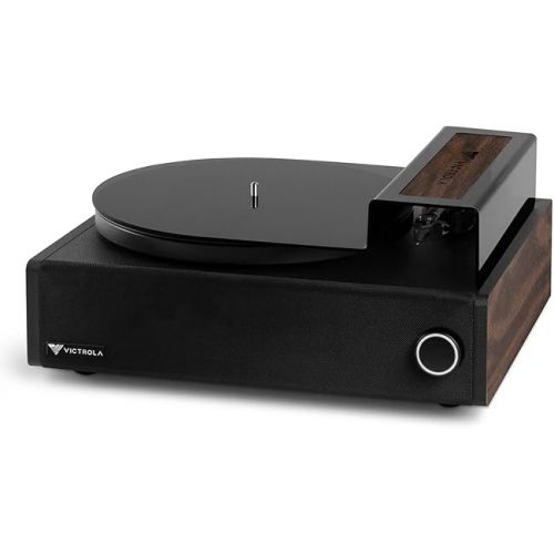  Victrola Premiere V1 Sound Bar Turntable - Premium Vinyl Record Player with Built-In Speakers (10W x2), Bluetooth and RCA Preamp Output, Supports 33-1/3 and 45 RPM Vinyl Record