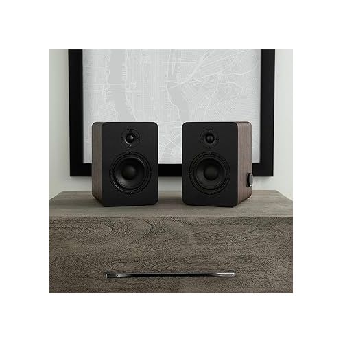  Victrola Premiere M1 Powered Bookshelf Monitor Speakers (Pair) - 4