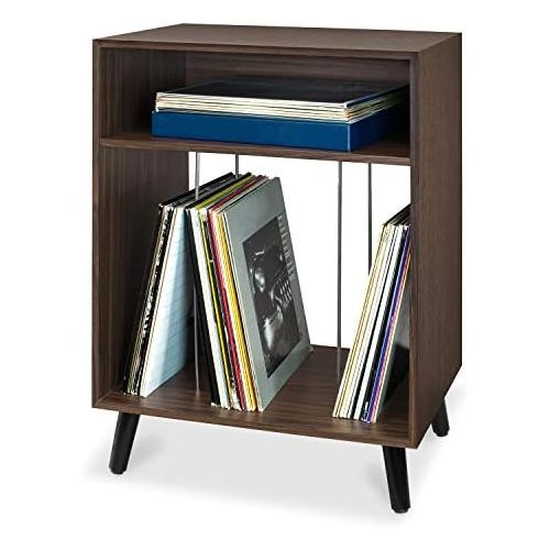  Victrola Entertainment Stand with Record Holder, Espresso