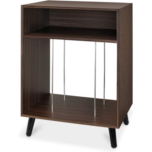  Victrola Entertainment Stand with Record Holder, Espresso